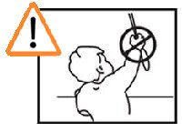 Warnhinweis Kindersicherheit