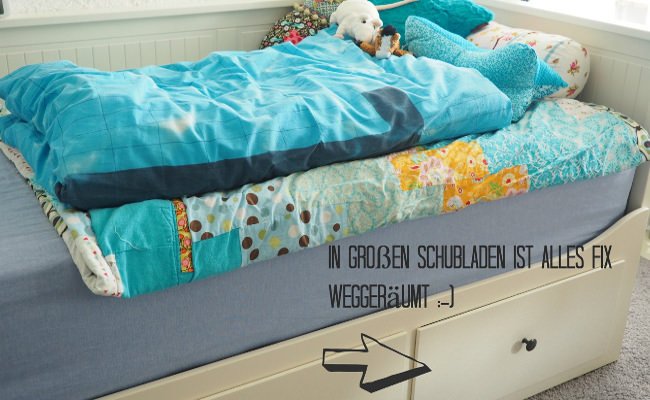 Aufgeräumt Teeniebett
