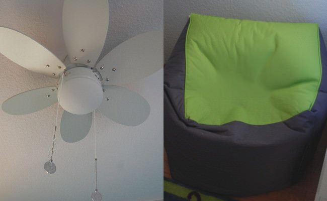 Mamainausbildung - Ventilator, Sitzkissen