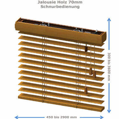 Jalousietyp 70mm kaufen