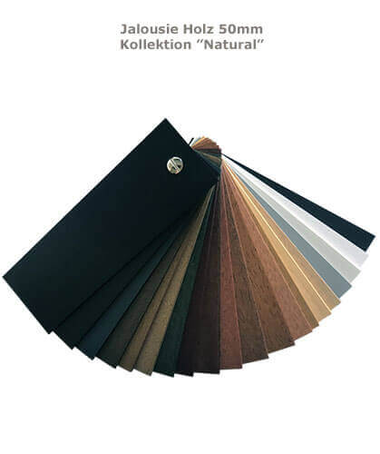 Jalousie Typen für Maß-Jalousien | Livoneo®