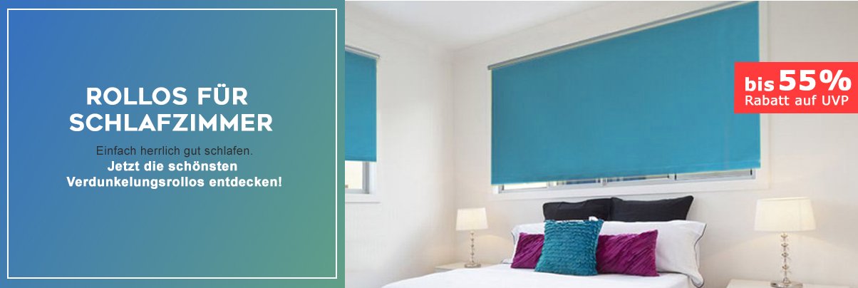 Rollos Für Schlafzimmer Perfekte Verdunklung Auf Maß Livoneo