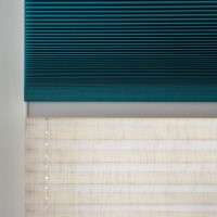 Plissee freihängend F3 mit beeindruckender Optik