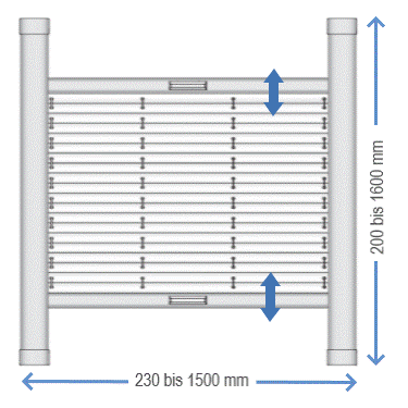 Dachfenster Plissee DF20