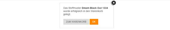 Stoffmuster für Doppelrollos kostenlos bestellen